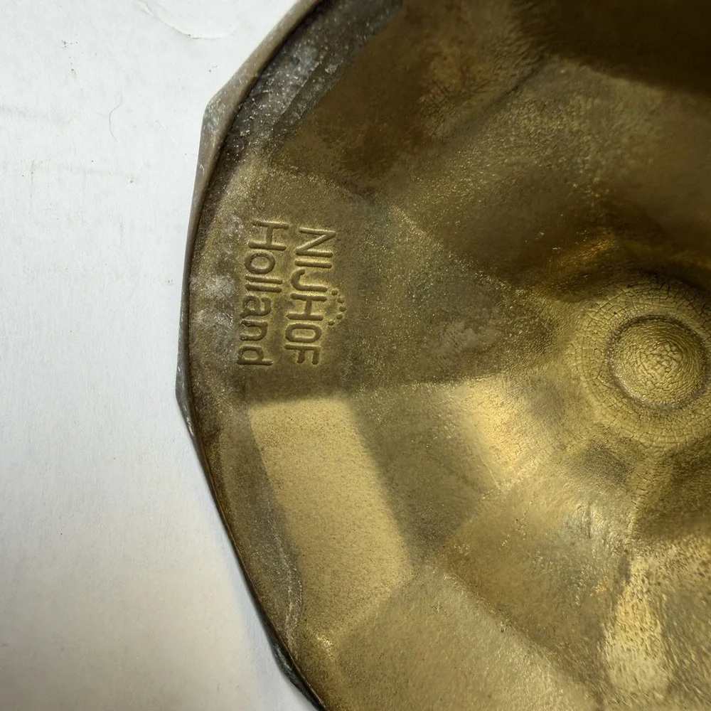 Vintage Brass Candlestick Holders 6.25